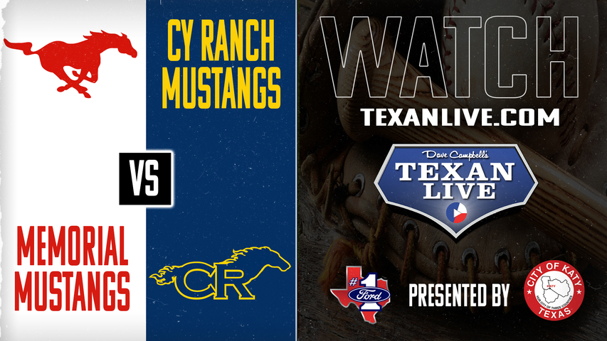 Spring Branch Memorial vs Cy Ranch - 12pm - 4/12/2025 - Baseball - Live from Cy Ranch High School