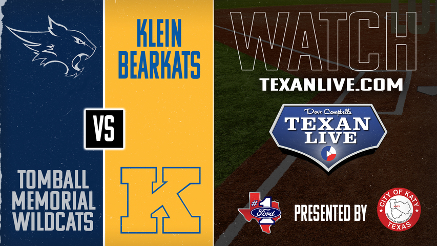 Tomball Memorial vs Klein - 6:15pm - 4/11/2025 - Softball - Live from Klein High School