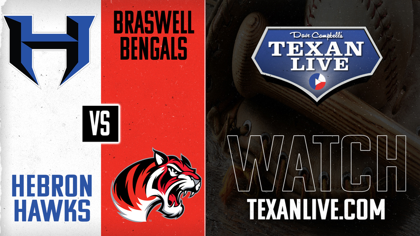 Hebron vs Braswell - 7pm - 4/16/2025 - Baseball - Live from Braswell Baseball Field