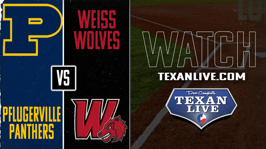 Pflugerville vs Weiss - 7pm - 4/15/2025 - Softball - Live from Weiss High School