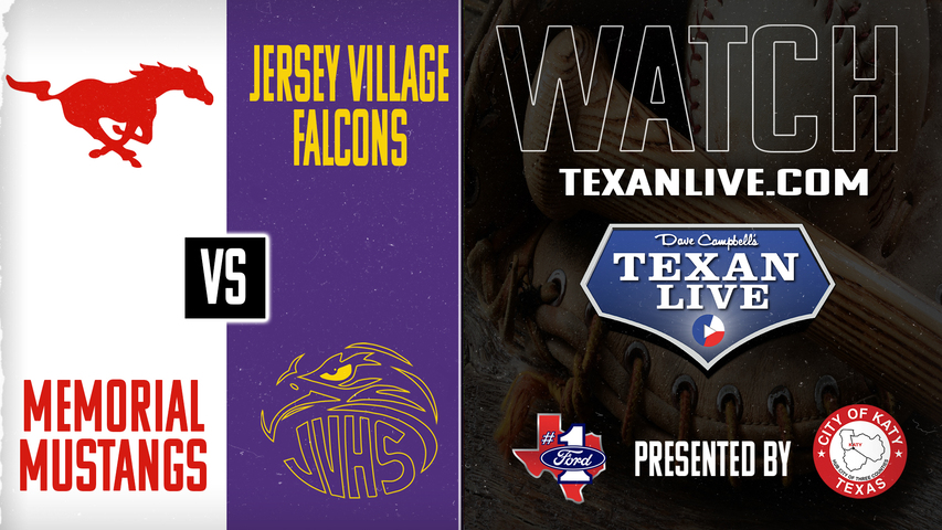 Spring Branch Memorial vs Jersey Village - 7pm - 4/17/2025 - Baseball - Live from Jersey Village High School