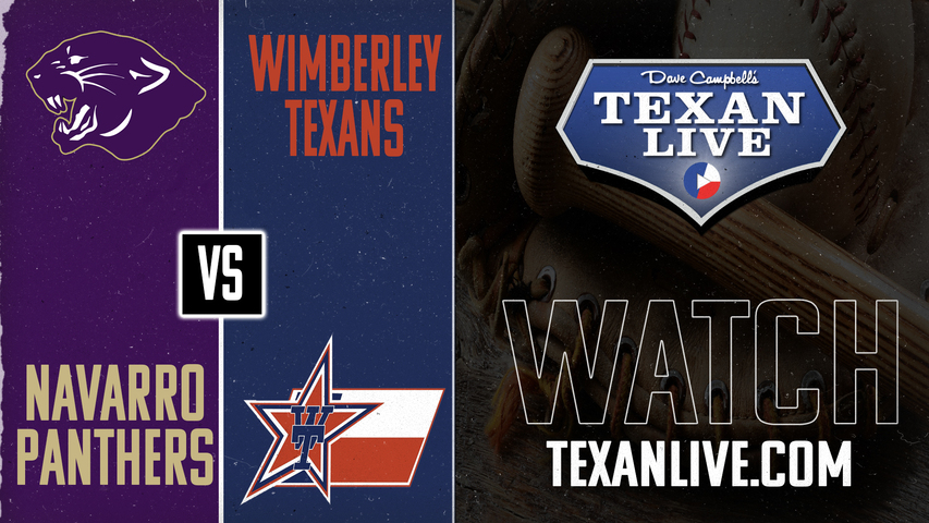 Navarro vs Wimberley - 7pm - 4/17/2025 - Baseball - Live from Wimberley High School