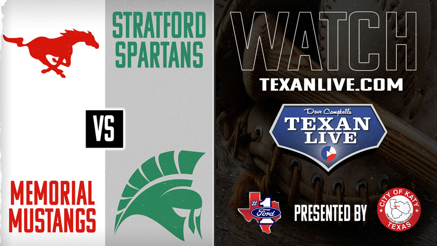 Spring Branch Memorial vs Stratford - 7pm - 4/22/2025 - Baseball - Live from Stratford High School