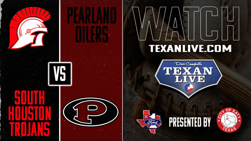 South Houston vs Pearland - 6pm - 4/22/2025 - Baseball - Live from Pearland High School