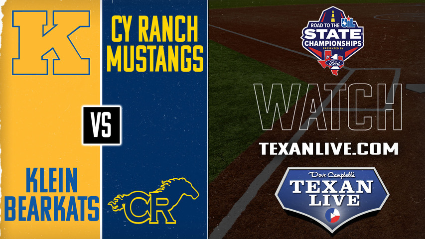 Klein vs Cy ranch - 6pm - 4/24/2025 - Softball - Bi District - Playoffs -One Game Playoff - Live from Cy Ridge High School