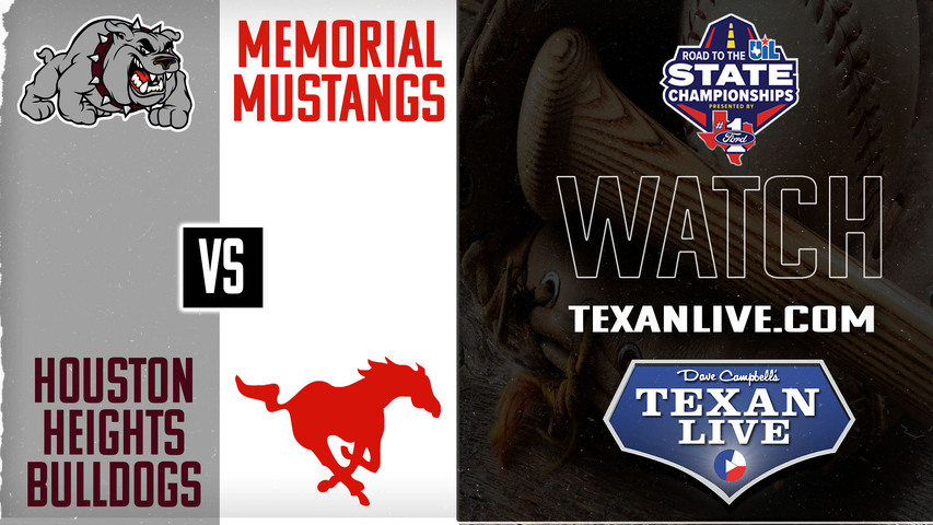 Heights vs Spring Branch Memorial - 6pm - 5/1/2025 - Baseball - Bi District - Playoffs - Game Two - Live from Cy Springs High School