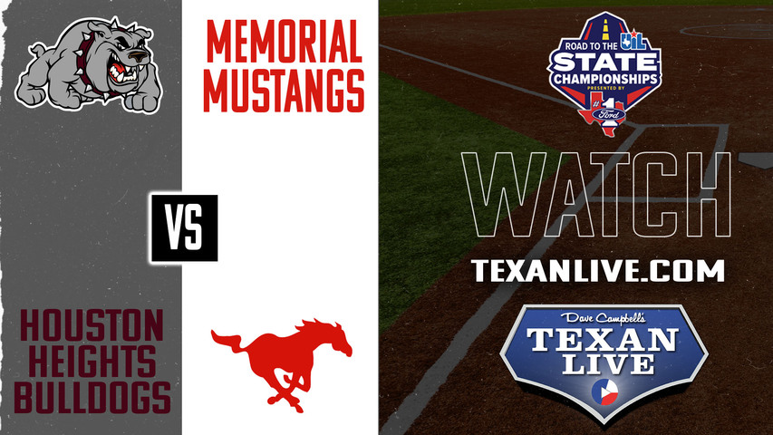 Heights vs Spring Branch Memorial - 7pm - 4/25/2025 - Softball - Bi District - One game playoff - Playoffs - Live from Delmar Stadium