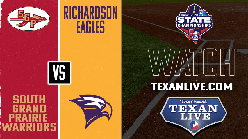 South Grand Prairie vs Richardson - 12pm - 4/26/2025 - Softball - Bi District - Playoffs - Live from Richardson High School