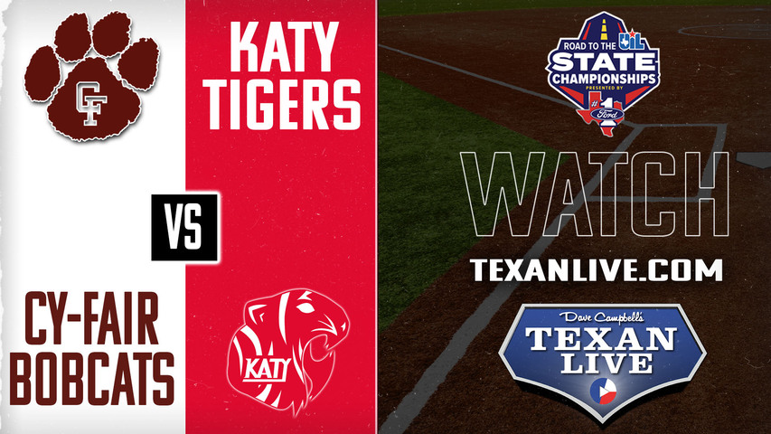 Katy vs Cy-Fair - 6pm - 5/1/2025 - Softball - Area Round - Playoffs - Game One - Live from Katy High School