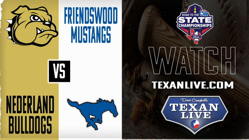 Nederland vs Friendswood - 10am - 5/3/2025 - Baseball - Bi District - Playoffs - Game two and Game Three(If Necessary) - Live from Baytown Lee High School