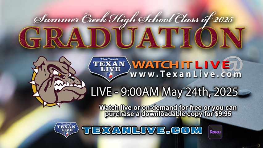 Summer Creek High School High School Graduation – 9AM - Saturday, May 24th, 2025 (FREE) - NRG Stadium