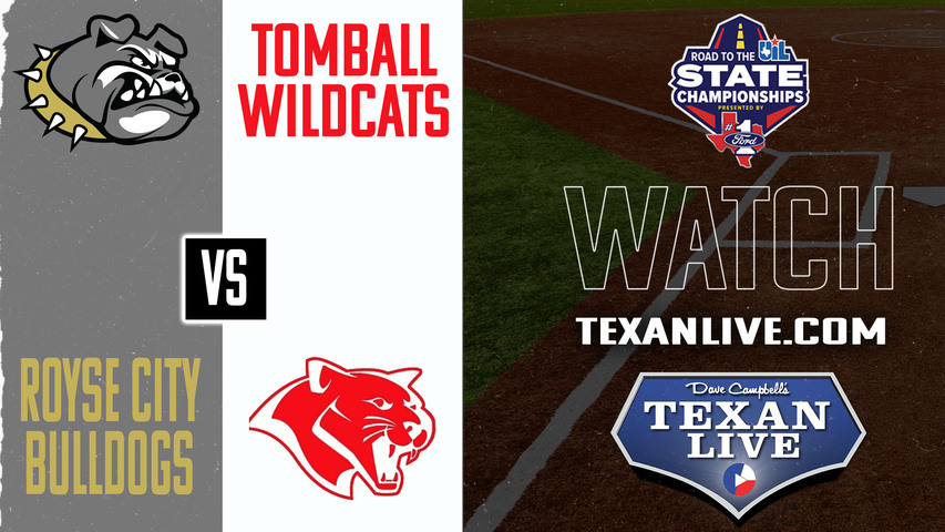 Royse City vs Tomball - 6:30pm - 5/9/2025 - Softball - Regional Semi-finals - Playoffs - One Game Playoff - Live from Lake Belton High School