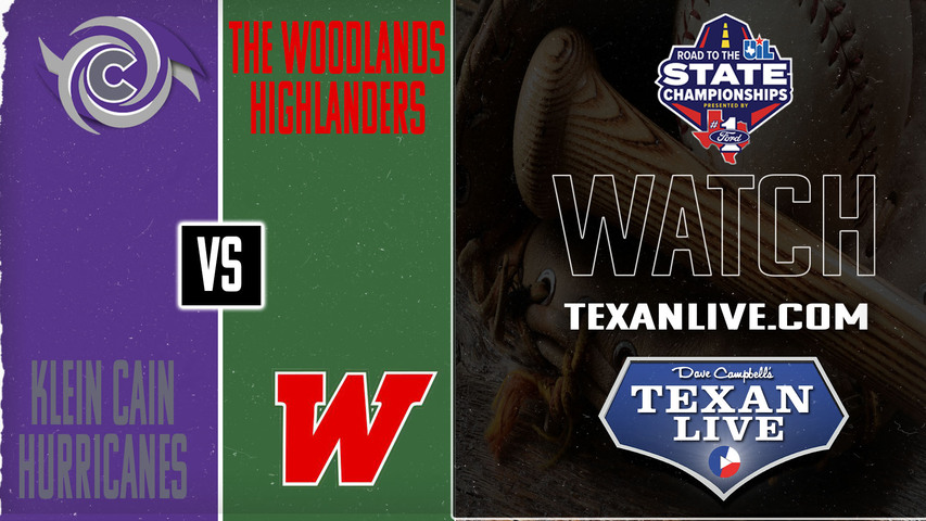 Klein Cain vs The Woodlands - 7pm - 5/9/2025 - Baseball - Area Round - Playoffs - Game Two - Live from Tomball Memorial High School