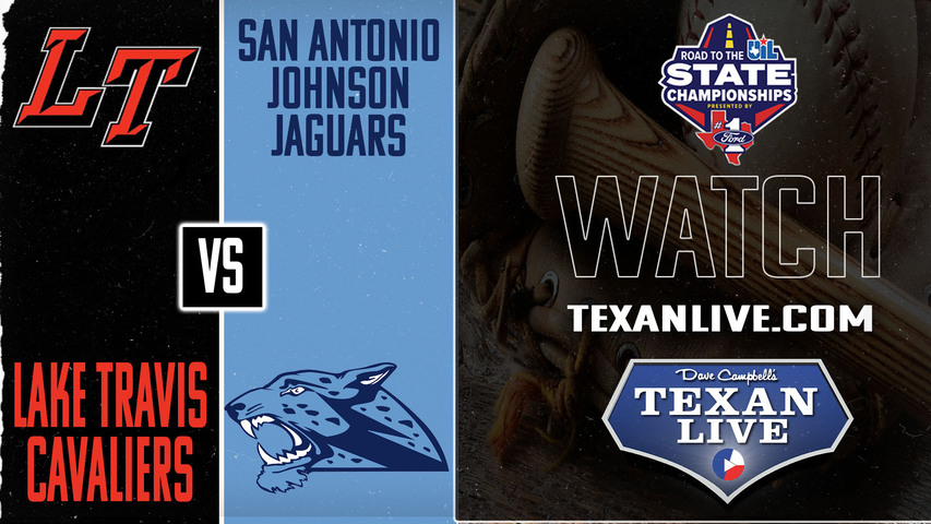 Lake Travis vs SA Johnson - 1pm - 5/10/2025 - Baseball - Area Round - Playoffs - Game Two - Live from Lake Travis High School
