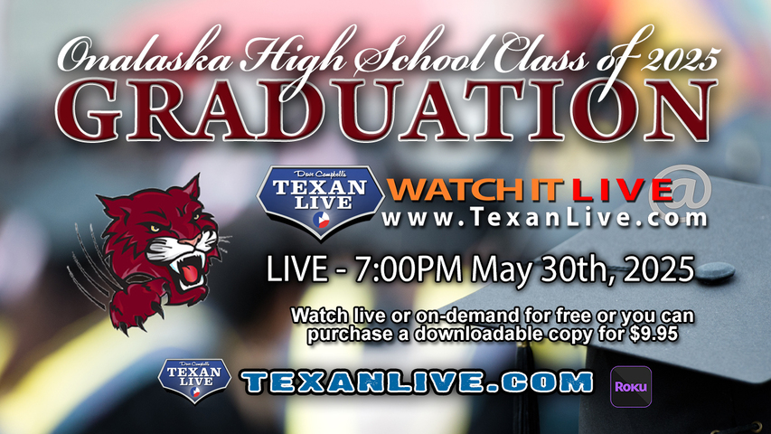 Onalaska High School Graduation – 7PM - Friday, May 30th, 2025 (FREE) - Polk County Commerce Center