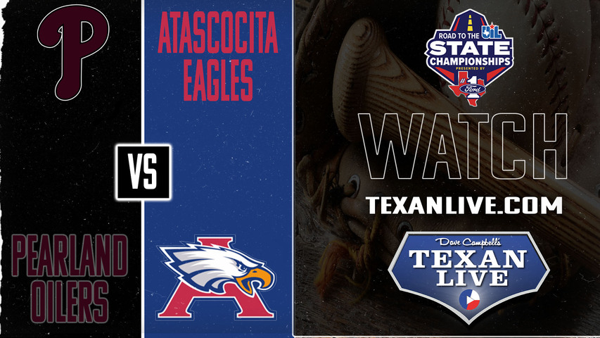 Atascocita vs Pearland - 4pm - 5/24/2025 - Baseball - Regional Finals - Playoffs - Game Two - Live from Schroeder Park (UH)
