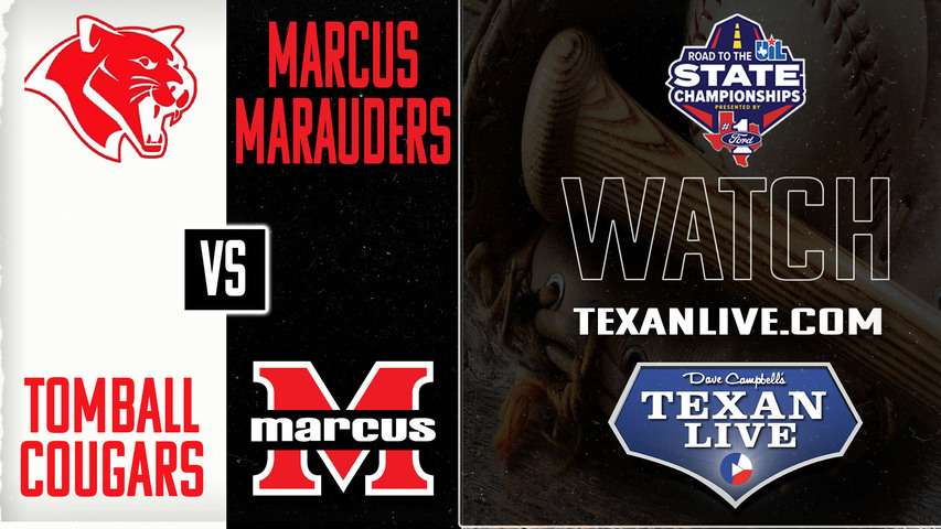 Flower Mound Marcus vs Tomball - 7pm - 5/30/2025 - Baseball - State Semi-Final - Playoffs - Game Two - Live from Georgetown High School