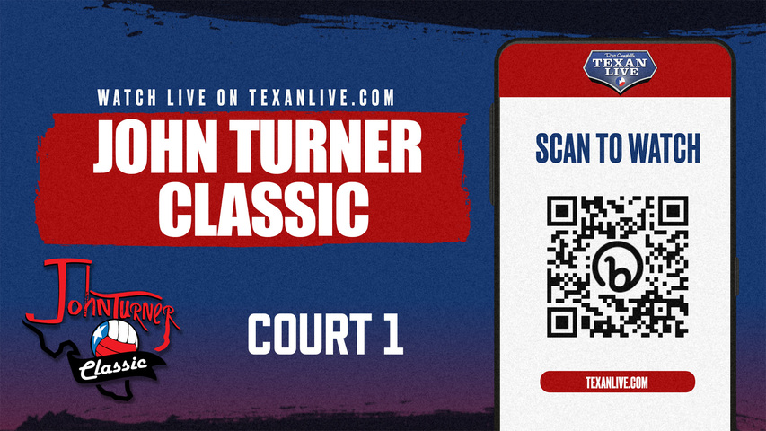 John Turner Classic Volleyball Tournament - Court 1 - Friendswood Challenge Elite Volleyball Club - 8/16/25 - 8:00am start