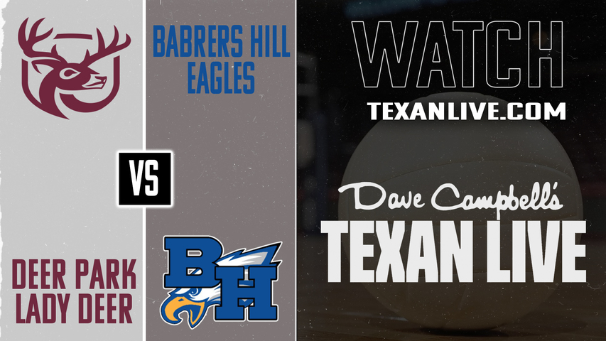 Deer Park vs Barbers Hill – 6:30pm – 8/19/2025 – Volleyball – Live from Barbers Hill High School
