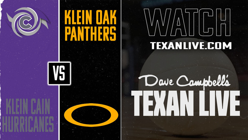 Klein Oak vs Klein Cain – 5:30pm – 8/26/2025 – Volleyball – Live from Klein Cain High School