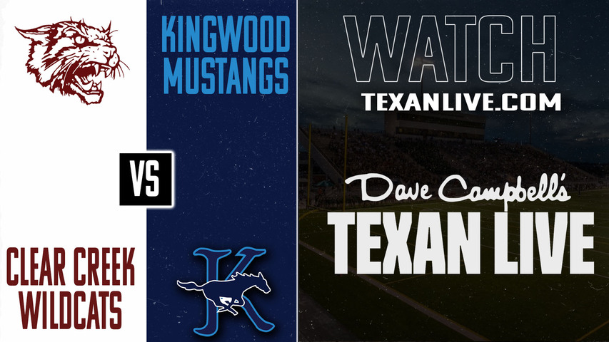 Clear Creek vs Kingwood - 7:00pm- 8/28/2025 - Football - Live from Turner Stadium