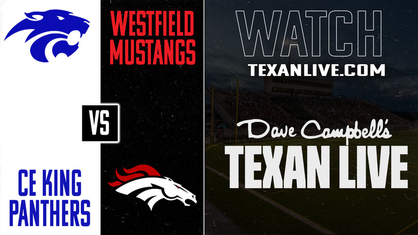 C.E King vs Westfield- 7:00pm- 8/28/2025 - Football - Live from Planet Ford Stadium