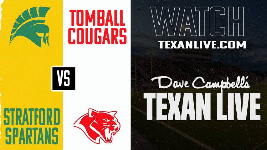 Stratford vs Tomball - 7:00pm- 8/28/2025 - Football - Live from Tomball ISD Stadium
