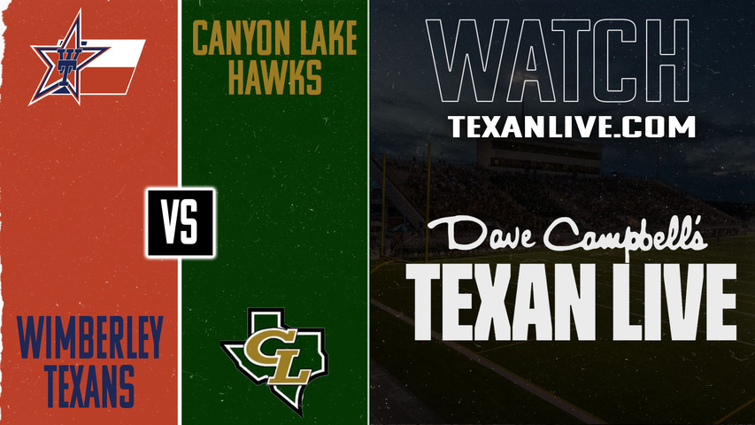 Wimberley vs Canyon Lake - 7:00pm- 8/29/2025 - Football - Live from Hawk Stadium