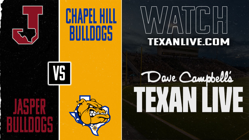 Jasper vs Chapel Hill – 7:30pm – 8/29/2025 – Football – Live from Bulldog Stadium