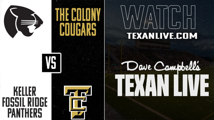 Fossil Ridge vs The Colony - 7:00pm- 8/28/2025 - Football - Live from Tommy Briggs Stadium