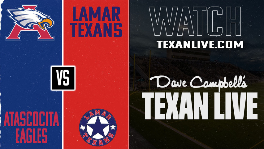 Atascocita vs Lamar - 7:00pm- 8/29/2025 - Football - Live from Delmar Stadium