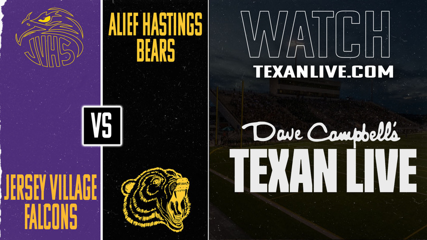 Jersey Village vs Alief Hastings - 7:00pm- 8/29/2025 - Football - Live from Crump Stadium