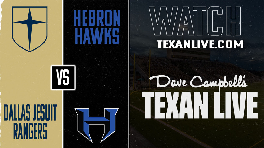 Dallas Jesuit vs Hebron – 7:00pm – 8/29/2025 – Football – Live from Brazil Stadium