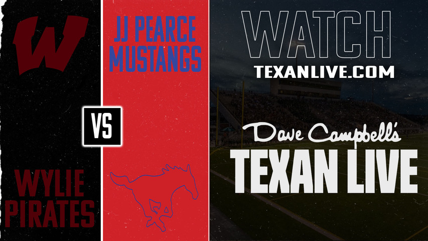 Wylie vs JJ Pearce – 7:00pm – 8/29/2025 – Football – Live from Mustang-Eagle Stadium