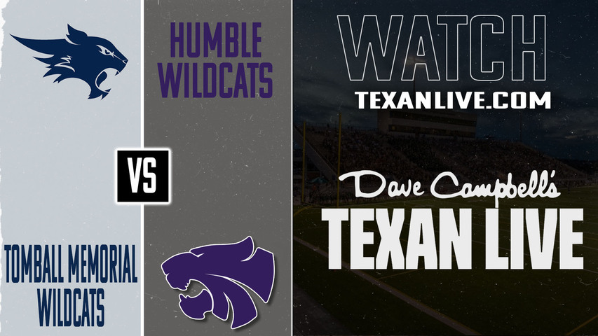 Tomball Memorial vs Humble - 7:00pm- 8/29/2025 - Football - Live from Turner Stadium