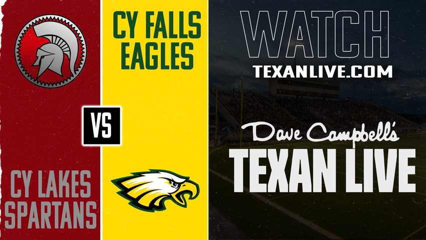 Cy Lakes vs Cy Falls - 7:00pm- 8/29/2025 - Football - Live from Pridgeon Stadium