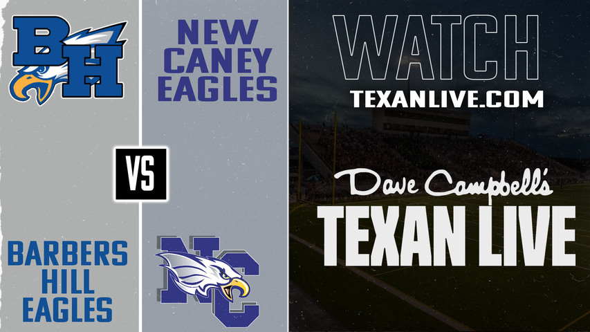 Barbers Hill vs New Caney - 7:00pm- 8/29/2025 - Football - Live from Randall Reed Stadium