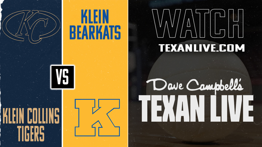 Klein Collins vs Klein – 5:30pm – 9/2/2025 – Volleyball – Live from Klein High School