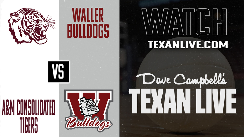 A&M Consolidated vs Waller – 6:00pm – 9/2/2025 – Volleyball – Live from Waller High School