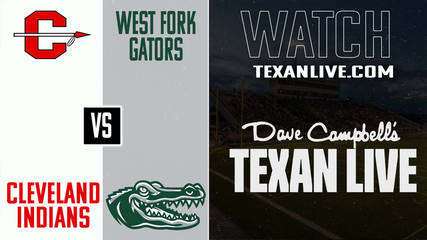 Cleveland vs West Fork – 7:00pm – 9/5/2025 – Football – Live from Randall Reed Stadium