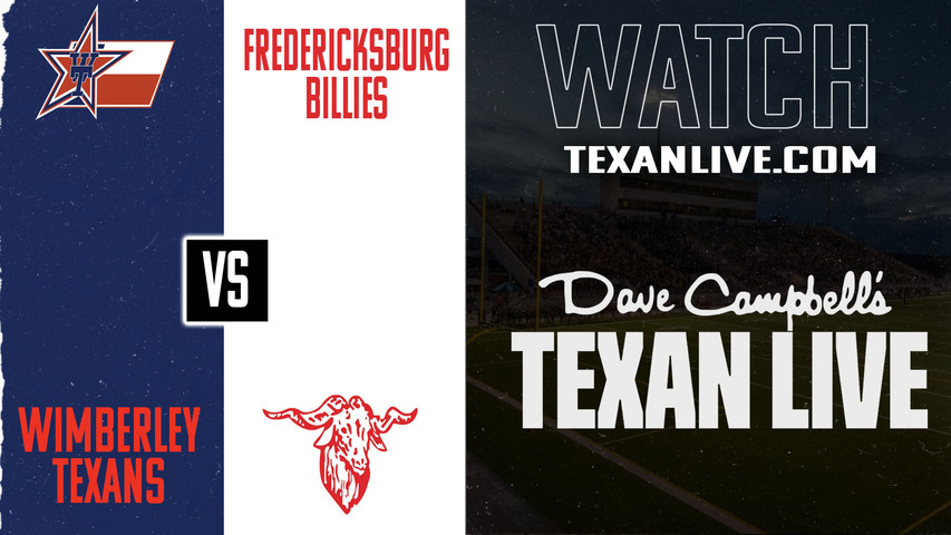 Wimberley vs Fredericksburg – 7:30pm – 9/5/2025 – Football – Live from Fredericksburg