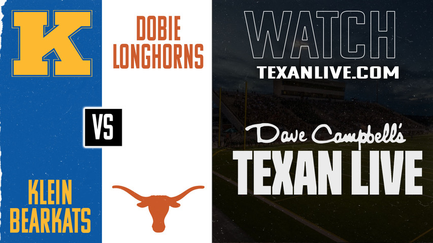 Klein vs Dobie – 6:00pm – 9/6/2025 – Football – Live from Veterans Memorial Stadium