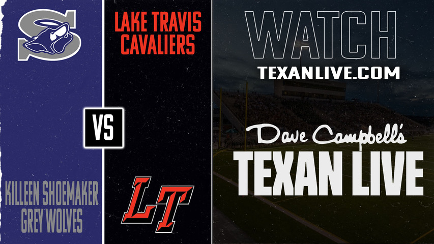 Killeen Shoemaker vs Lake Travis 9th White – 5:00pm – 9/4/2025 – Football – Live from Cavalier Stadium