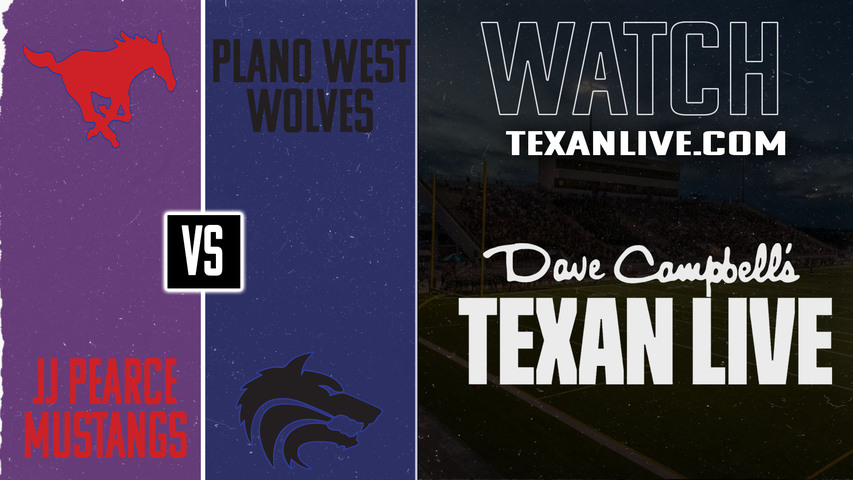 JJ Pearce vs Plano West – 7:00pm – 9/5/2025 – Football – Live from John Clark Stadium