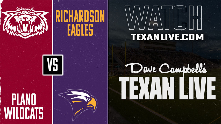 Plano vs Richardson – 7:00pm – 9/5/2025 – Football – Live from Eagle-Mustang Stadium