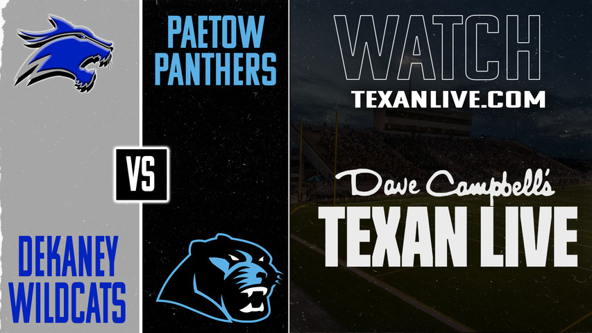 Dekaney vs Katy Paetow - 7:00pm- 9/6/2025 - Football - Live from Legacy Stadium