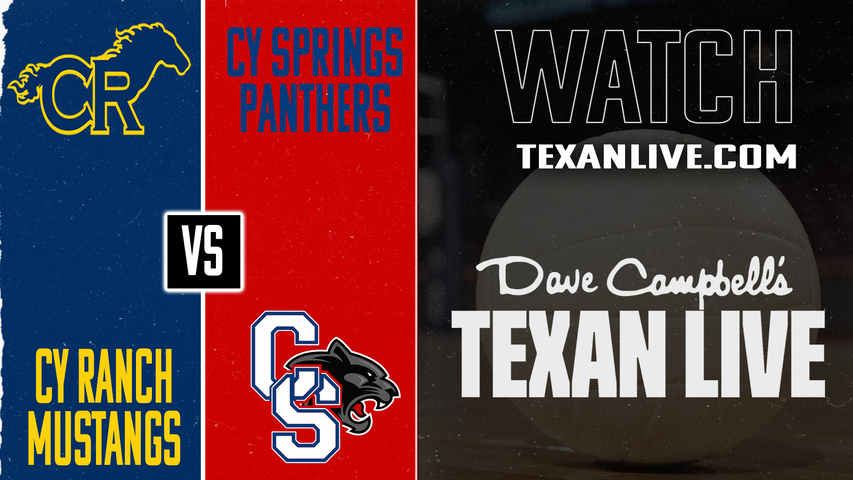 Cy Ranch vs Cy Springs - 5:30pm - 9/9/2025 - Volleyball - Live from Cy Springs High School