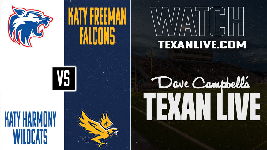 Katy Harmony vs Katy Freeman - 7:30pm- 9/11/2025 - Football - Live from Rhodes Stadium