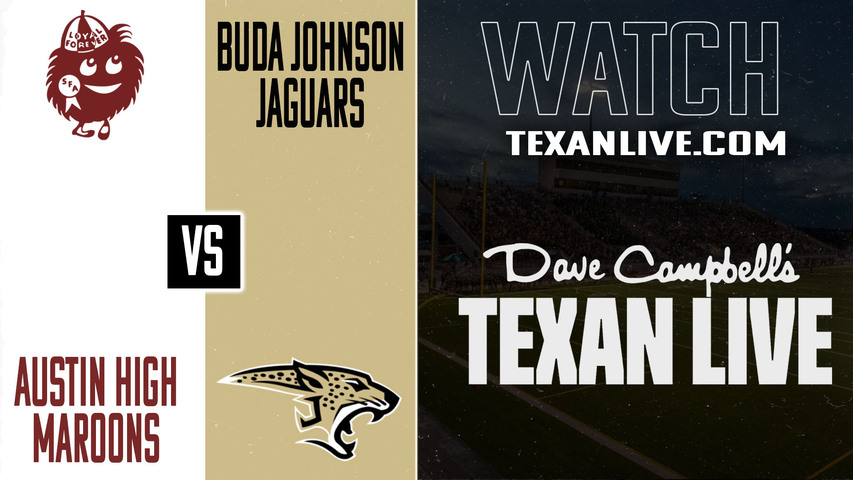 Austin High vs Buda Johnson - 7:30pm- 9/11/2025 - Football - Live from House Park Stadium