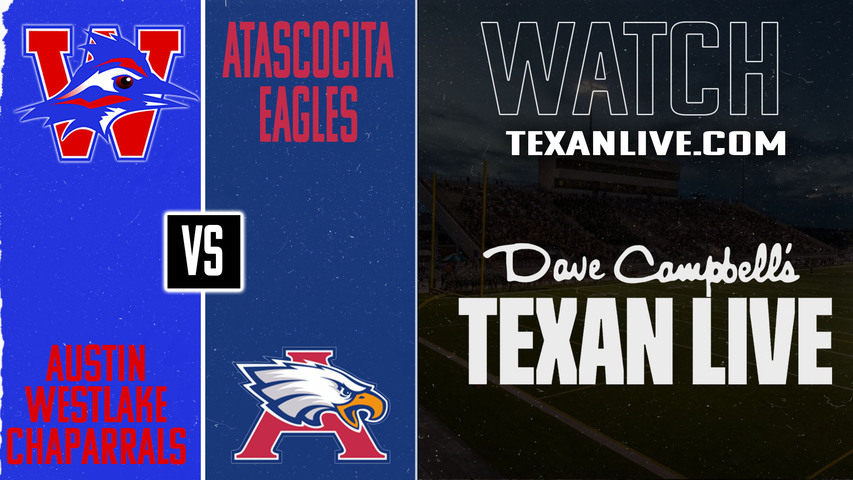 Austin Westlake vs Atascocita - 7:00pm- 9/12/2025 - Football - Live from Turner Stadium